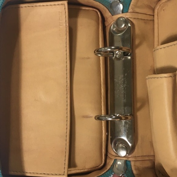 Trish McEvoy Petite Blue Leather Makeup Planner - Picture 7 of 14